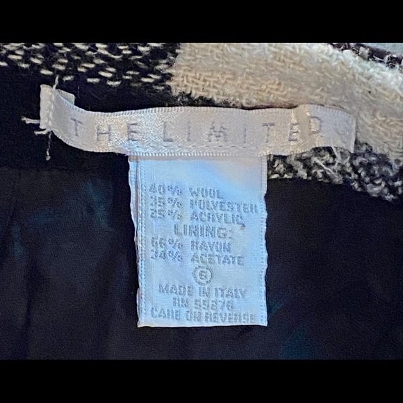 The Limited Wool Plaid Mini Skirt Size 6 Women’s - Picture 3 of 4